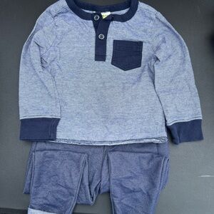 Kids Blue Pajama Set
